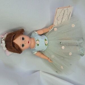 Twirling Rose Ballerina Doll Madame alexander Wendy 2002 green eyes Vtg 8"